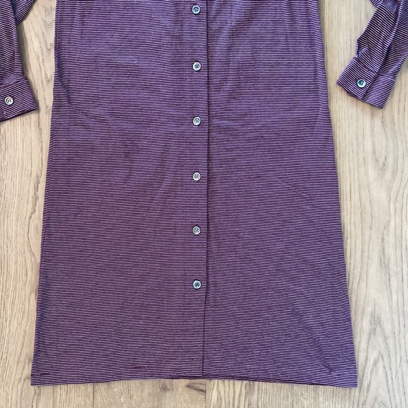 A.P.C. Striped Cotton Shirt Dress - Picture 6 of 14